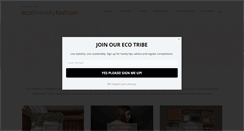 Desktop Screenshot of ecofriendly-fashion.com